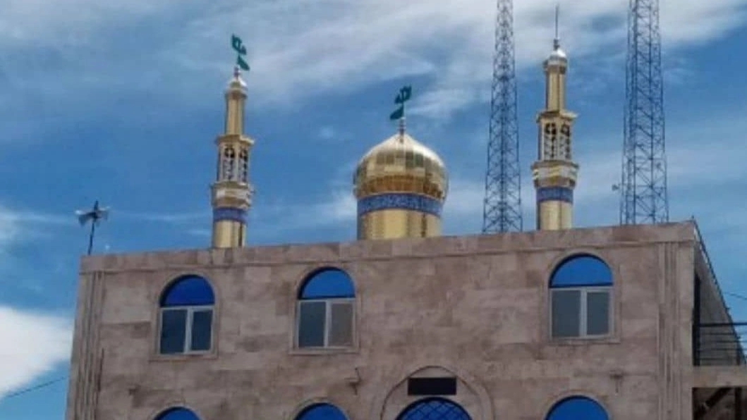 Golden dome and gold in Borazjan Bushehr