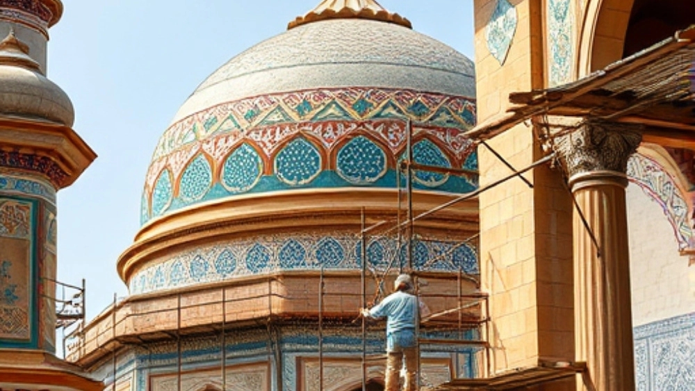 Building Golden Dome in Bushehr Building Golden Dome in Bushehr